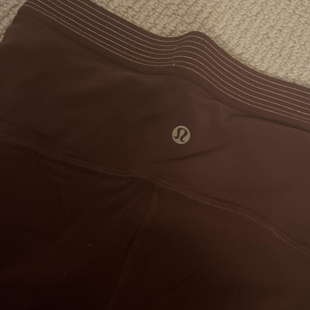 Lululemon Maroon Leggings
